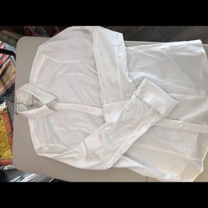 Banana Republic White/tailored/stretch shirt